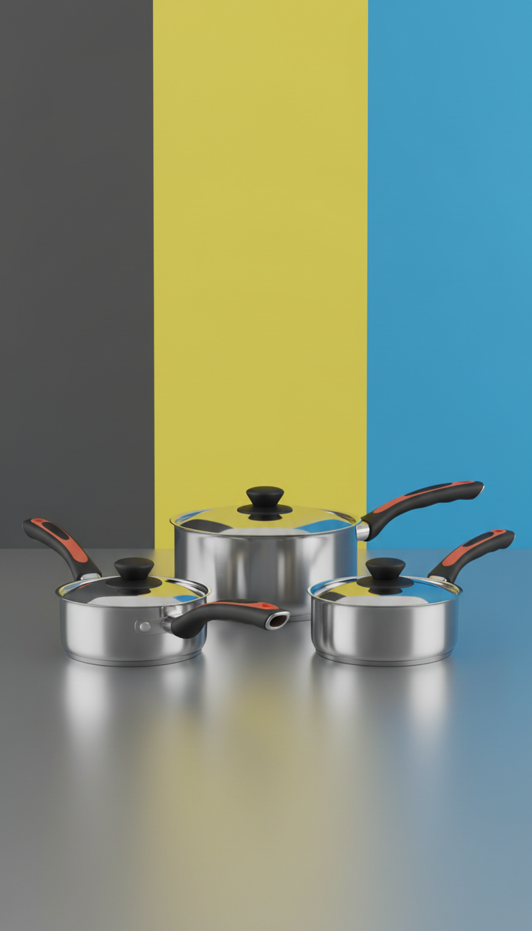 Chef’s Saucepan Ergonomic Handle