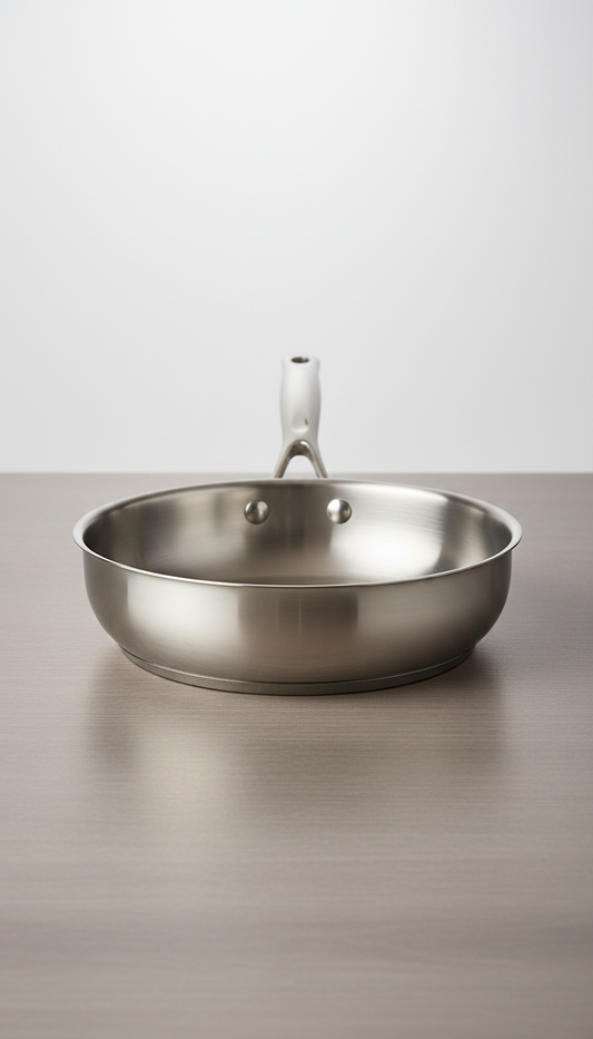 8-inch Stainless Steel Fry Pan