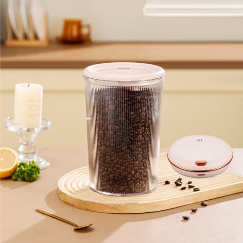 LOLYKITCH Automatic Vacuum Sealer Machine with Food Container Set,2.0 L/68 OZ,Transparent BPA Free,Keep Fresh Airtight Food Storage Container.